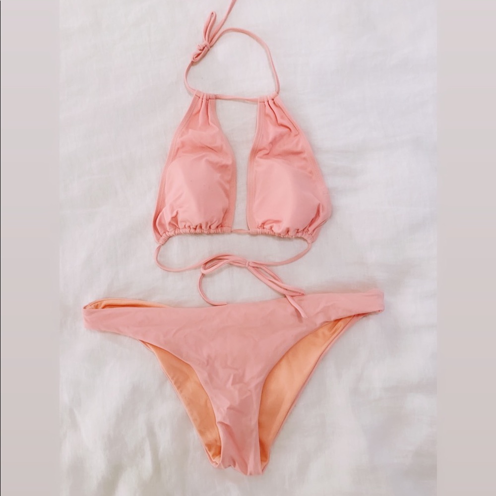 Peachy bikini